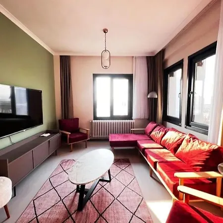 Apartmán Luxurious Sea View In Karakoey 4br , 2ba, Ac *